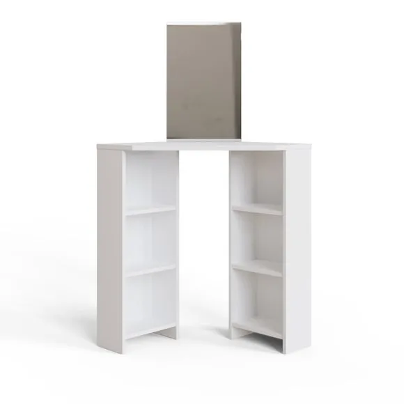 Frances Corner Dressing Table with Mirror 4