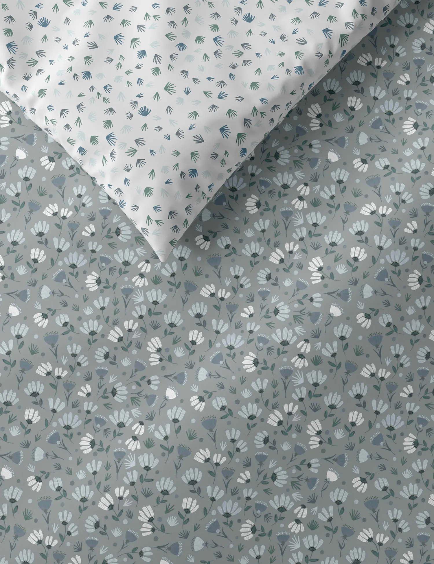 M&S Pure Cotton Ditsy Floral Bedding Set