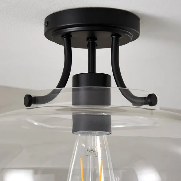 Lilier Bathroom Flush Ceiling Light 4