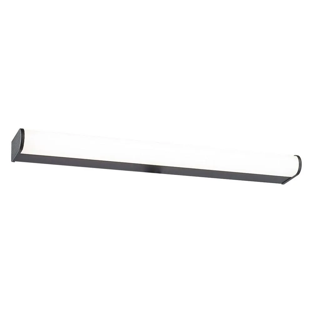 Netlighting Modern LED Wall Lamp Black Warm White 3000K 1180lm