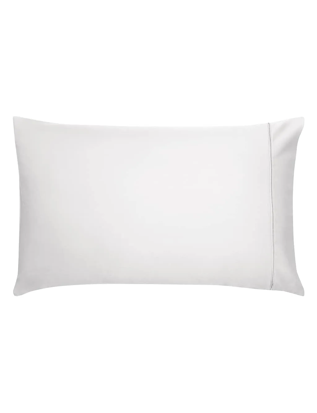 Bedeck of Belfast Pure Cotton Sateen Pillowcase Silver