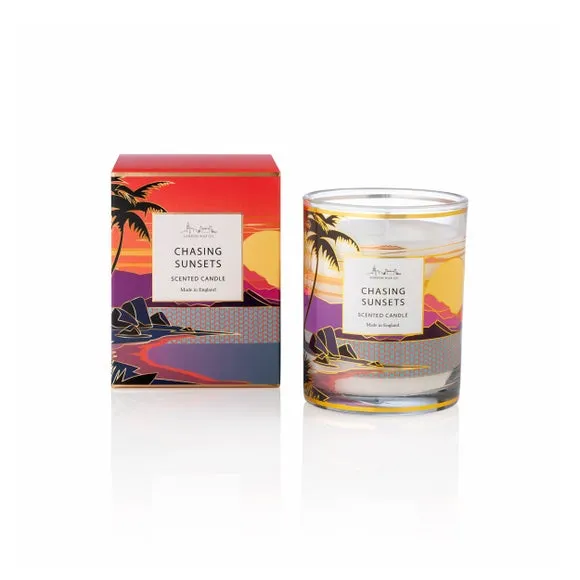 The London Wax Co Chasing Sunsets Candle 2