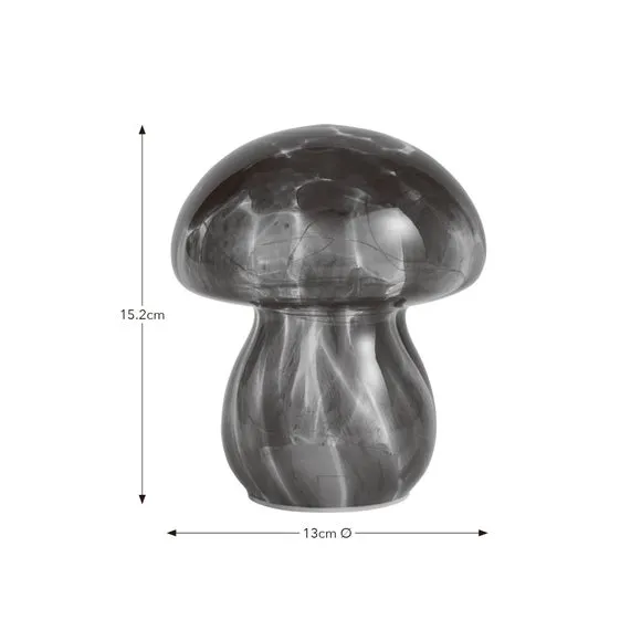 Mini Mushroom Glass LED Table Lamp 5