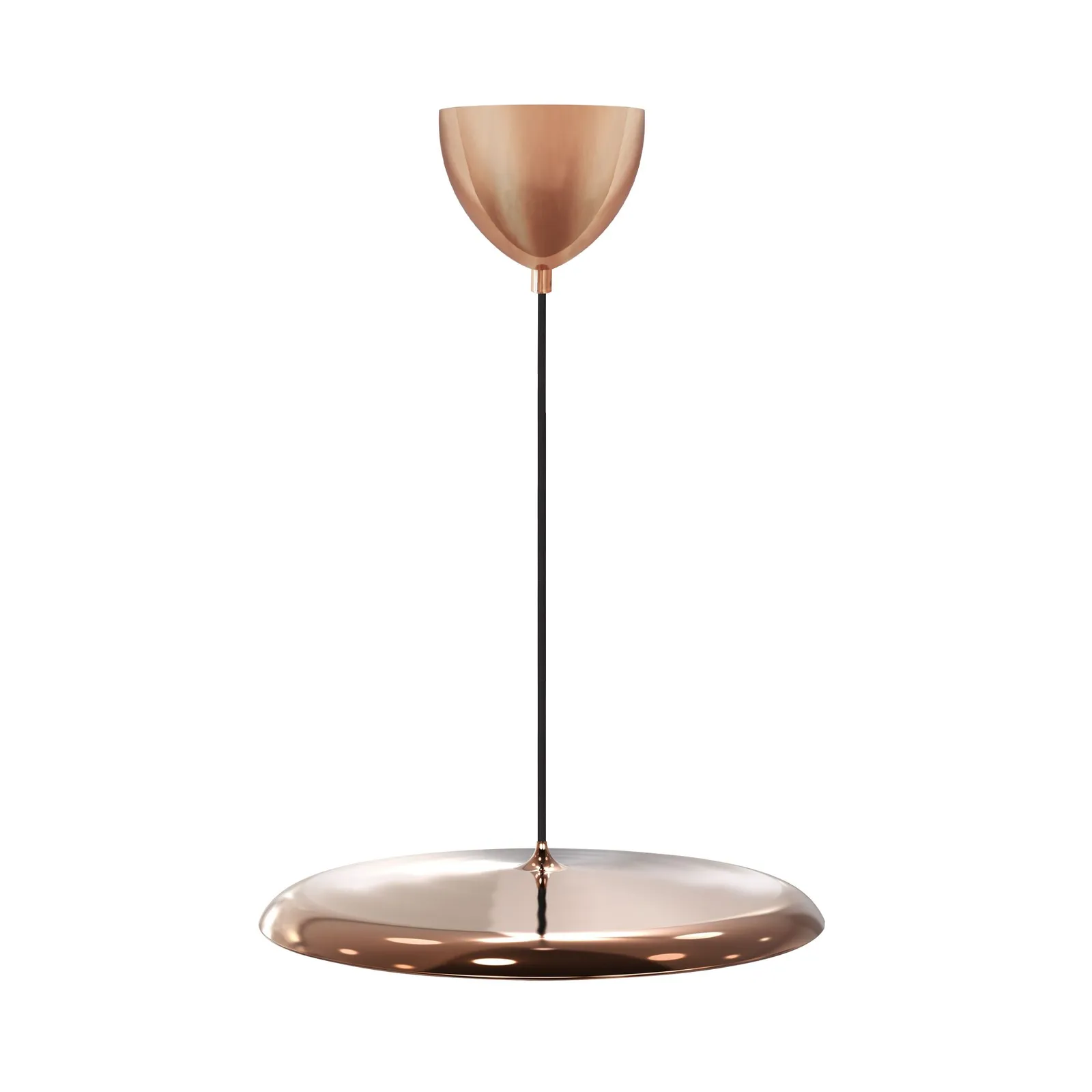 Nordlux Artist Pendant Light Copper Metal Dining Room LED 3000k Mains 40cm 3