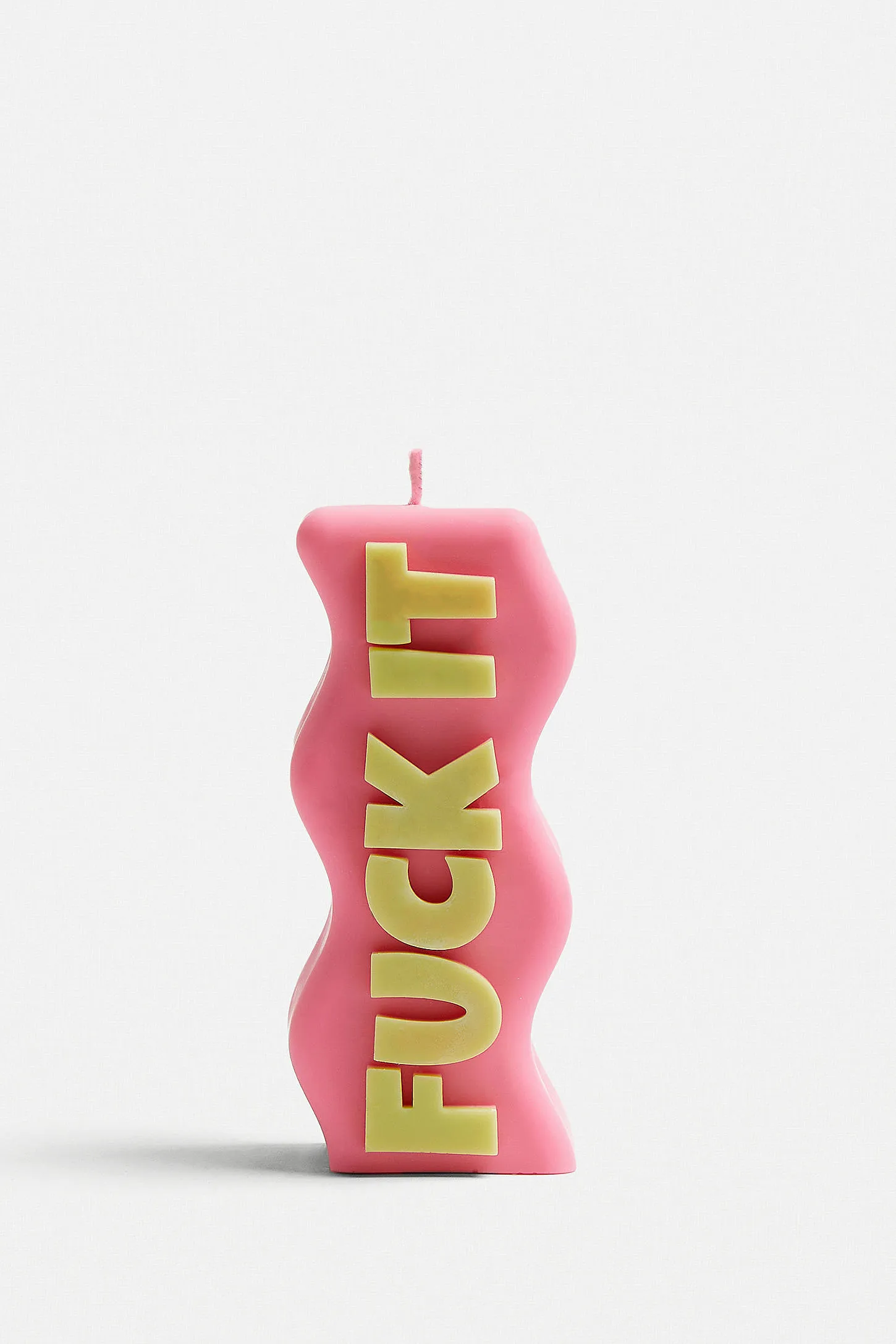 Wavey Casa Pink F*ck It Candle - Pink 15cm x 5cm x 5cm