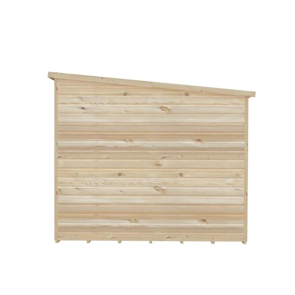 Shires Ranger 12 x 8 Feet Double Door Shed - L239 x W359 x H213.9 cm in Light Tan 5