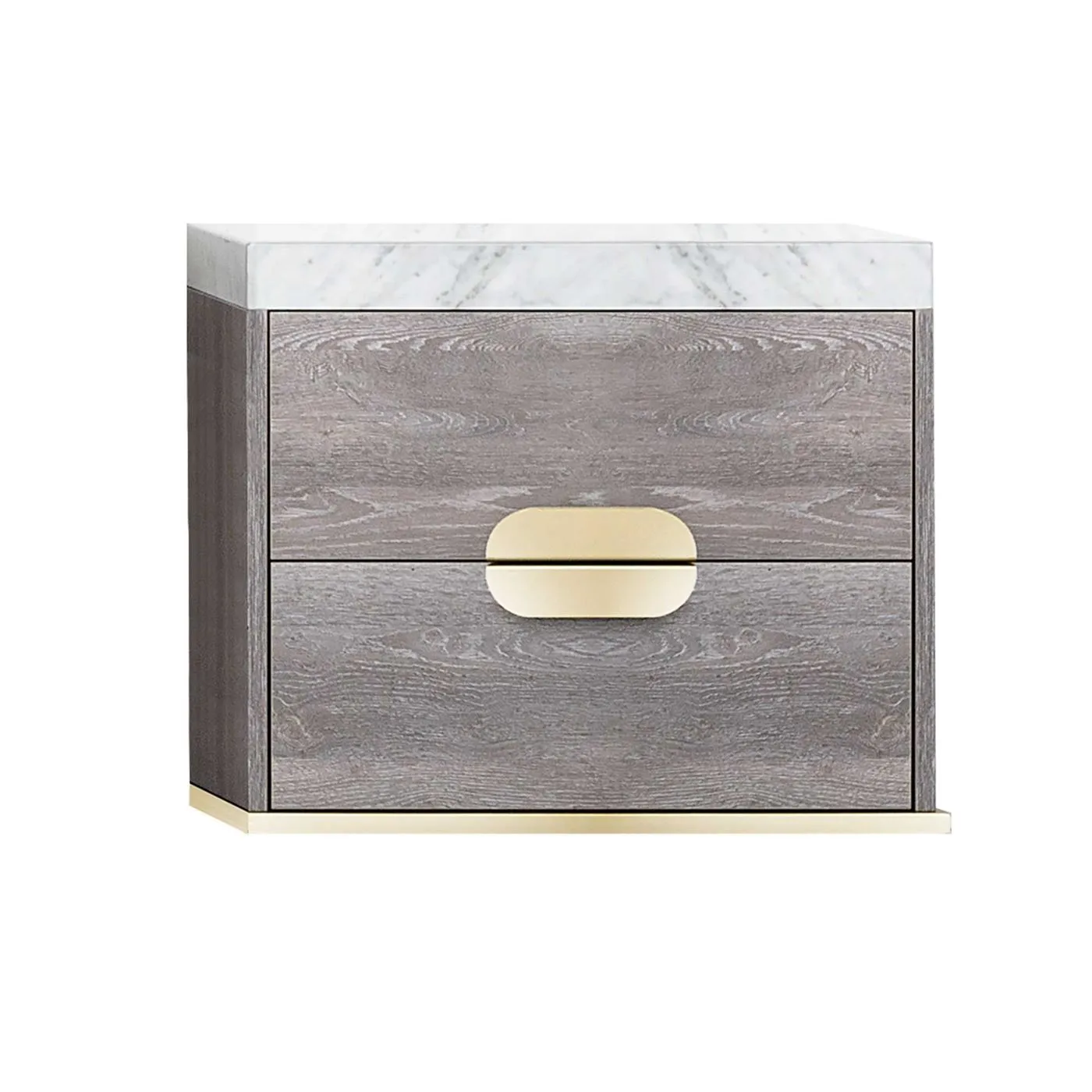 Nimbus Bedside, Midnight Grey