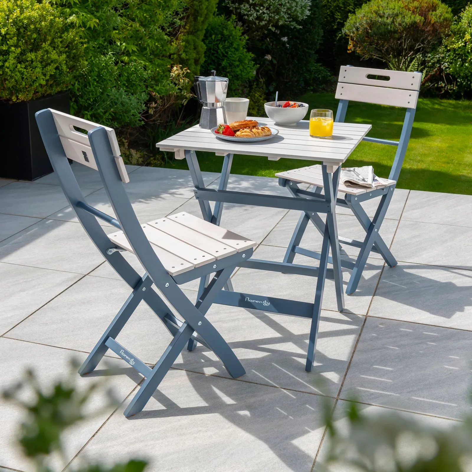 Galaxy 2 Seater Folding Bistro Set