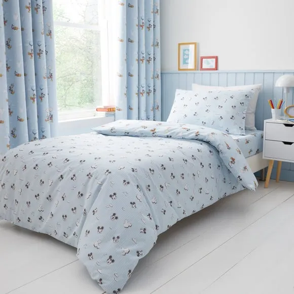 Disney Soft Skies Mickey Mouse Quilt Cover & Pillowcase Set 2