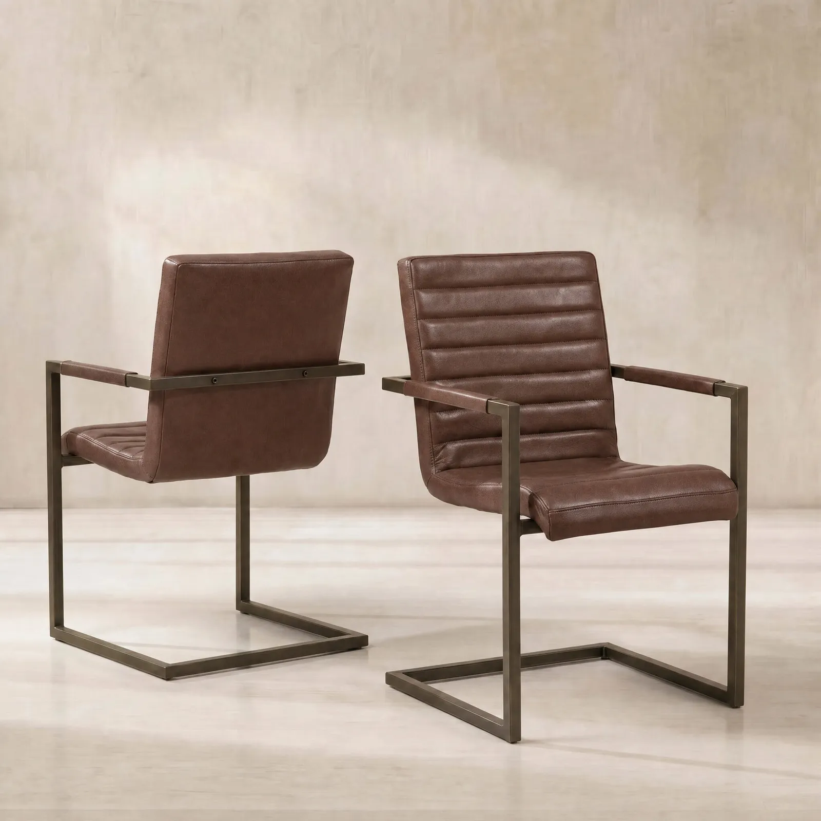 Pure Furniture Brutus E - M Stitch Armchair | Barker & Stonehouse