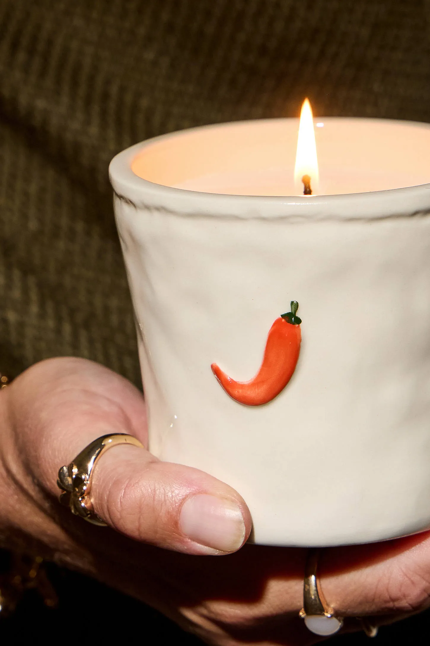 Paddywax Bistro Piment Ceramic Soy Wax Candle - White ALL 2