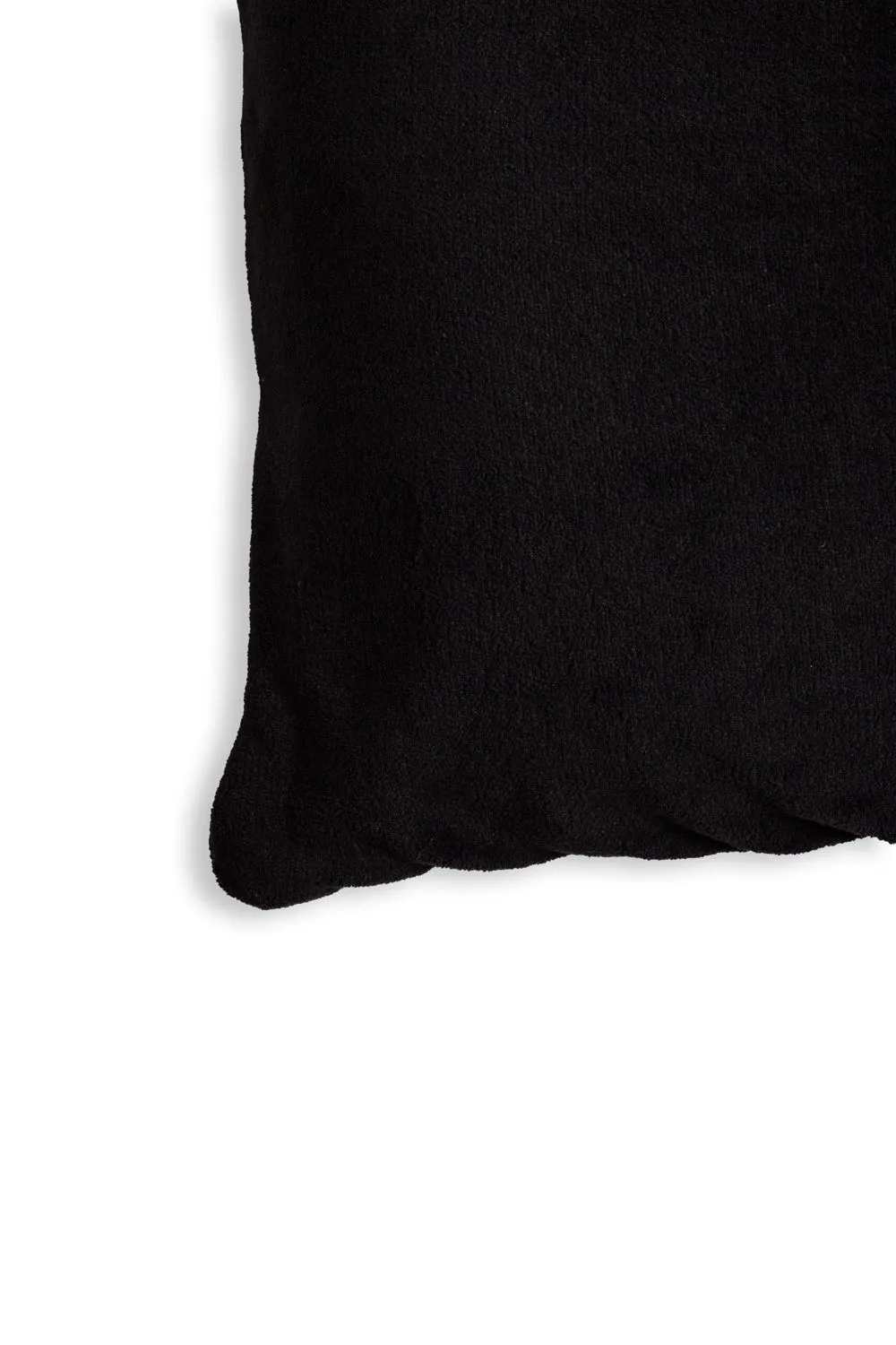 BHS Microfleece Cushion in Black 4