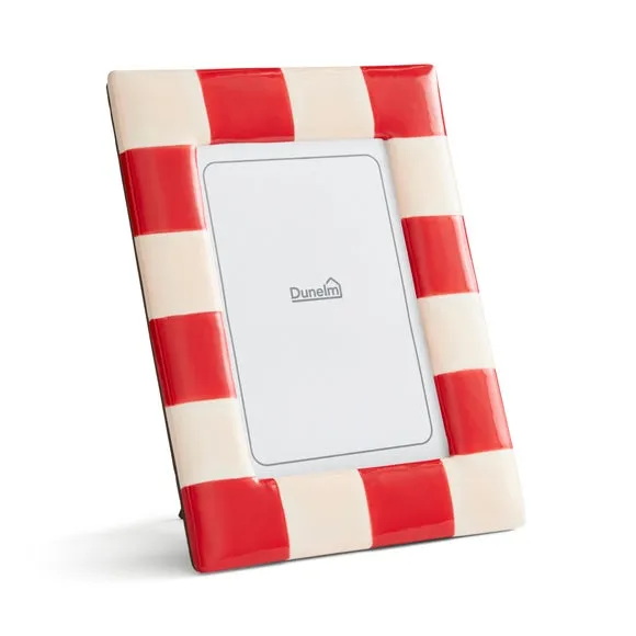 Striped Ceramic Photo Frame 2