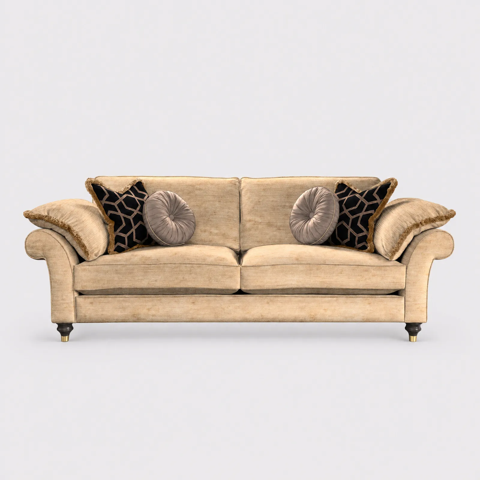 Harvard Large Sofa, Neutral Fabric | Barker & Stonehouse