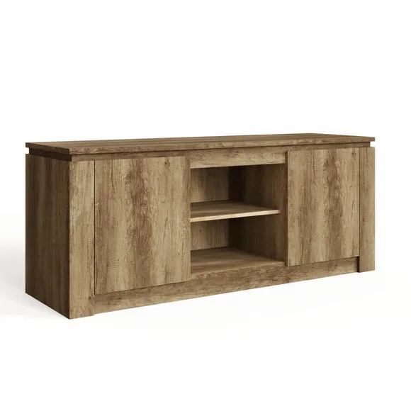 Canyon TV Unit, Oak for TVs up to 65" 3