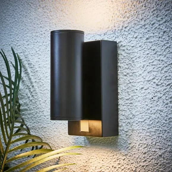 FlexiCell Wilson 2 Light Rechargeable LED Outdoor Wall Light