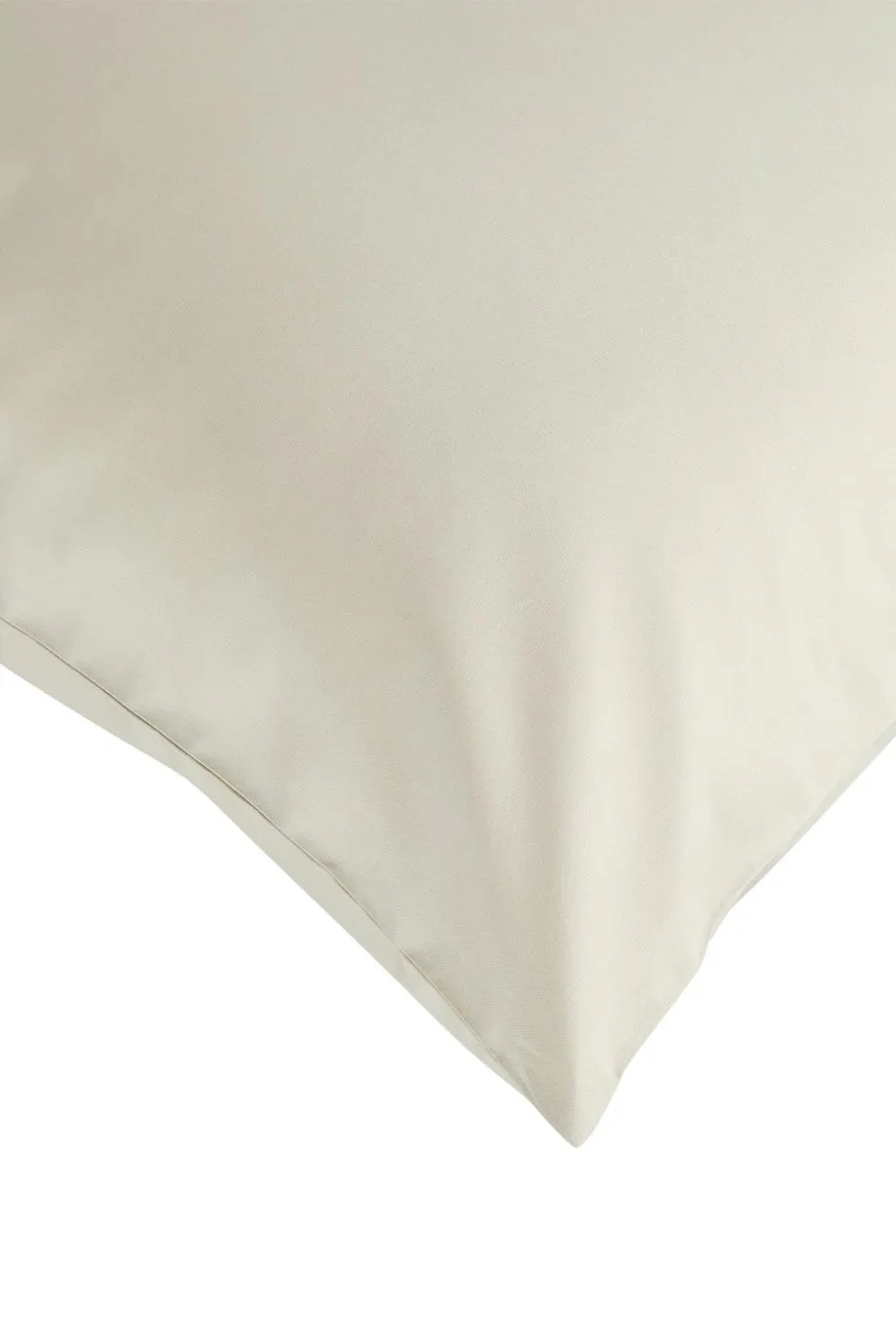CHRISTY Pure Cotton Percale Standard Pillowcase Pair in Beige 4
