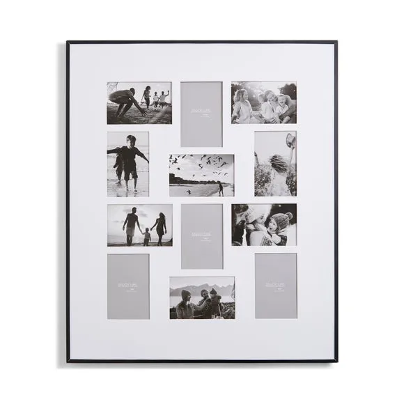 Skinny Metal Multi Photo Frame 3