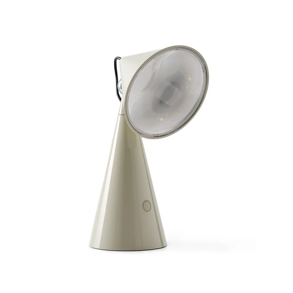 Tom Dixon Pose LED Portable Table Lamp Putty 2