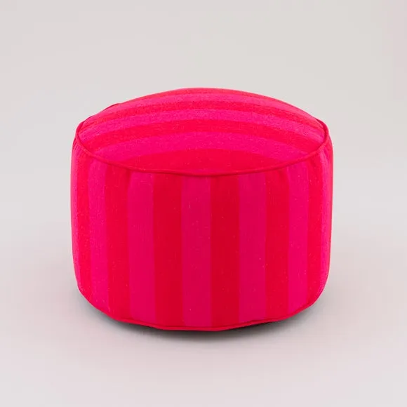 Elements Sutton Stripe Pouffe 3