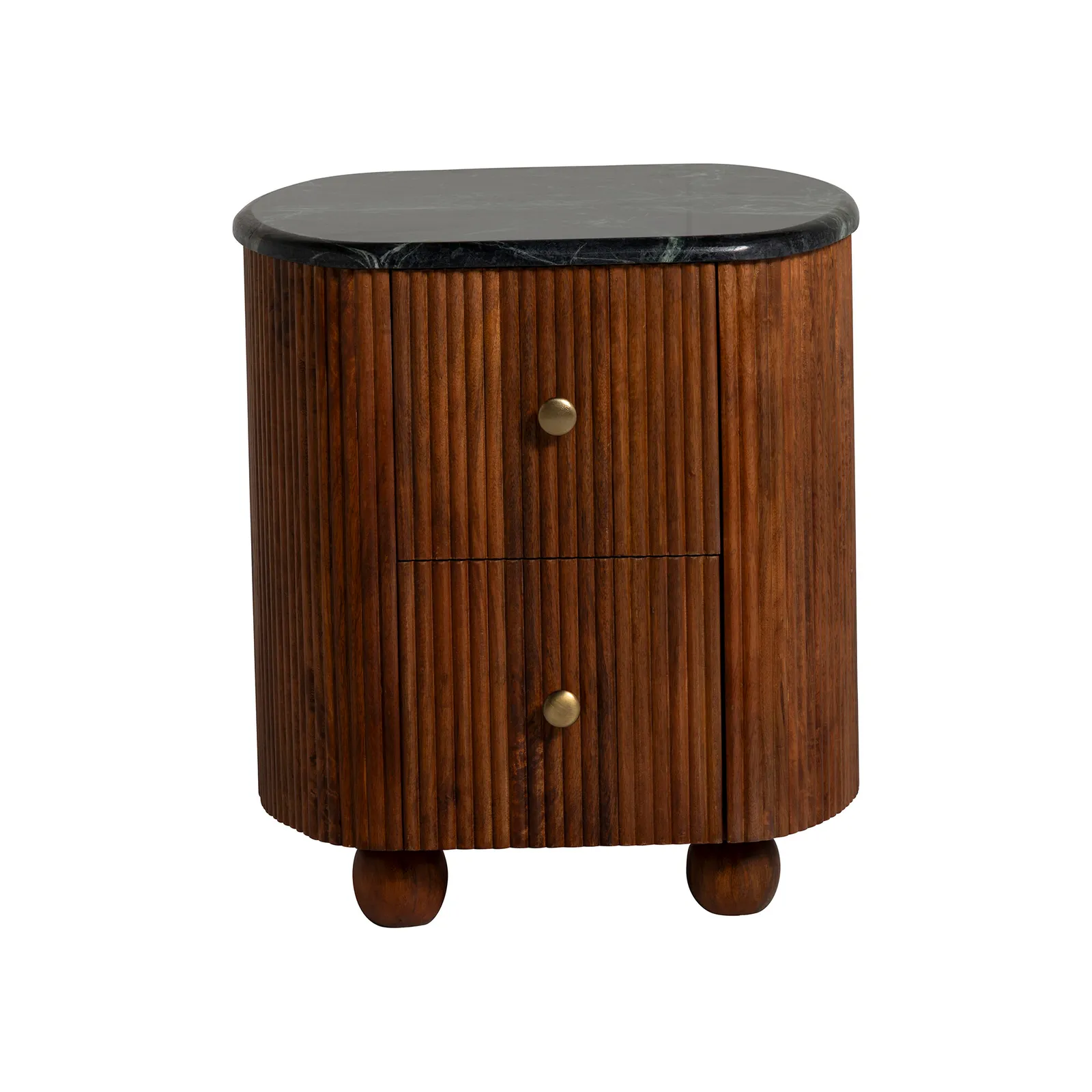 Tigris 2 Drawer Bedside Table, Wood | Barker & Stonehouse 3