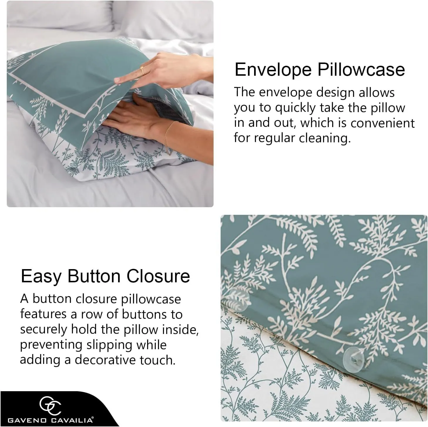 GAVENO CAVAILIA Georgiana Printed Duvet Cover 4