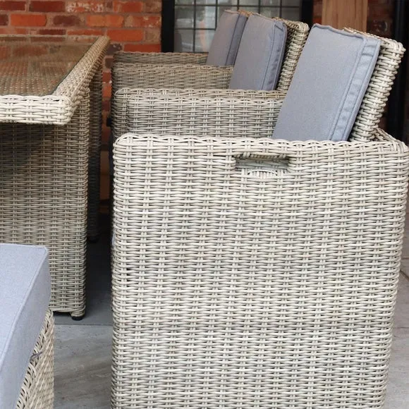 Wentworth 10 Seater Outdoor Cube Dining Set 3