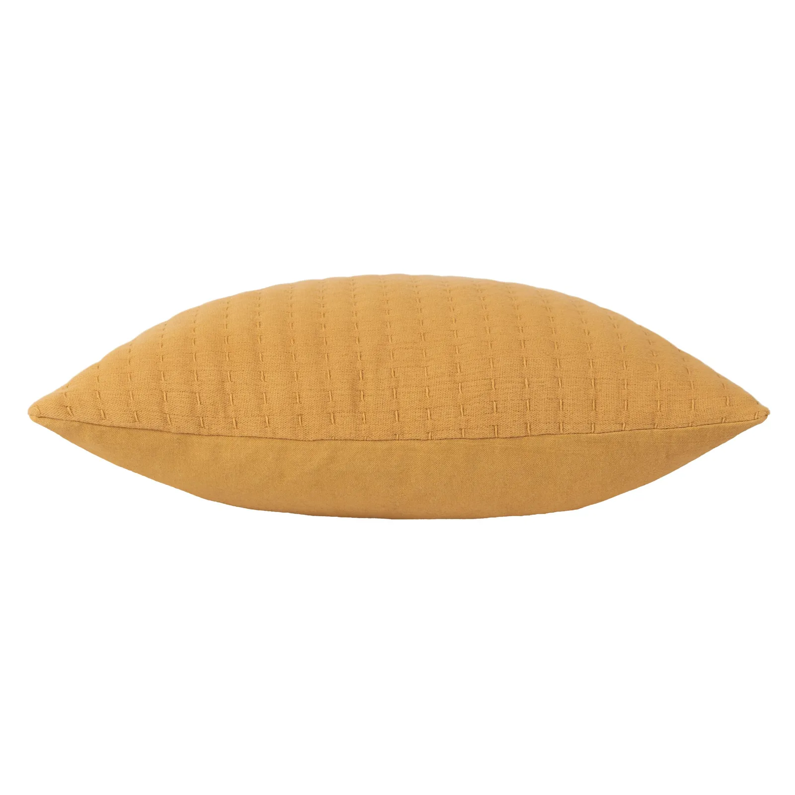 Yard Hush Stitched 100% Cotton Cushion in Yellow 4
