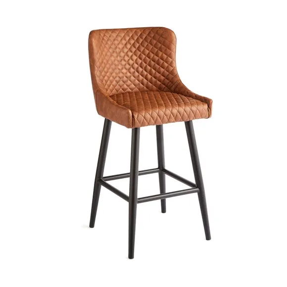 Montreal Counter Height Bar Stool, Faux Leather 6