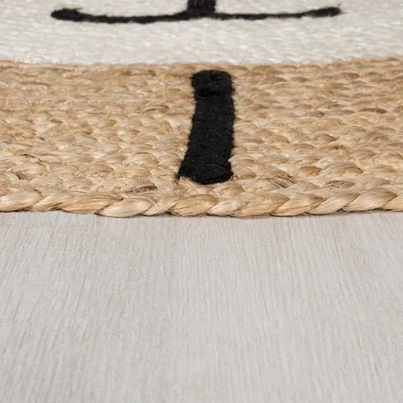 Jute Lion Round Rug 4