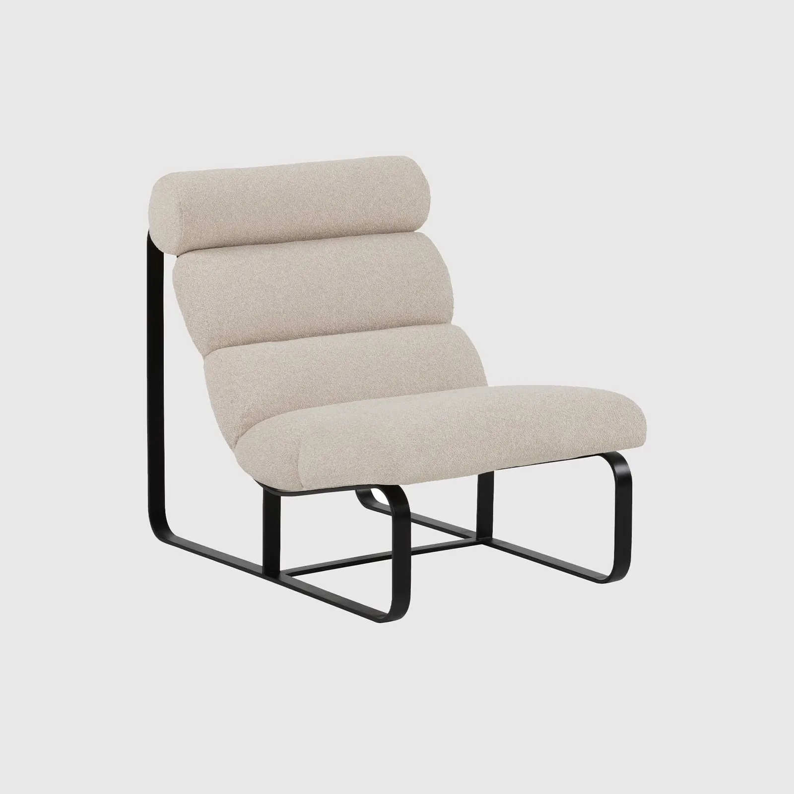 Lucien Accent Armchair, White Fabric | Barker & Stonehouse