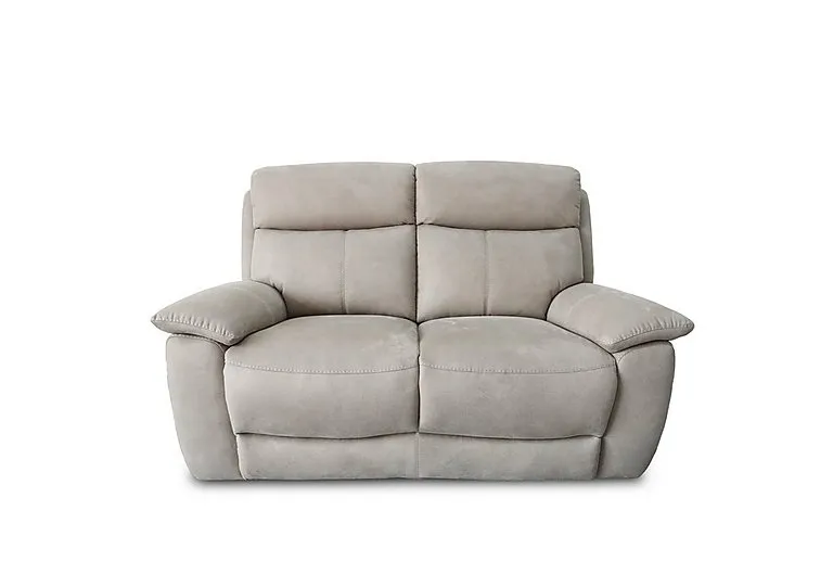 Echo 2 Seater Fabric Sofa - Silver