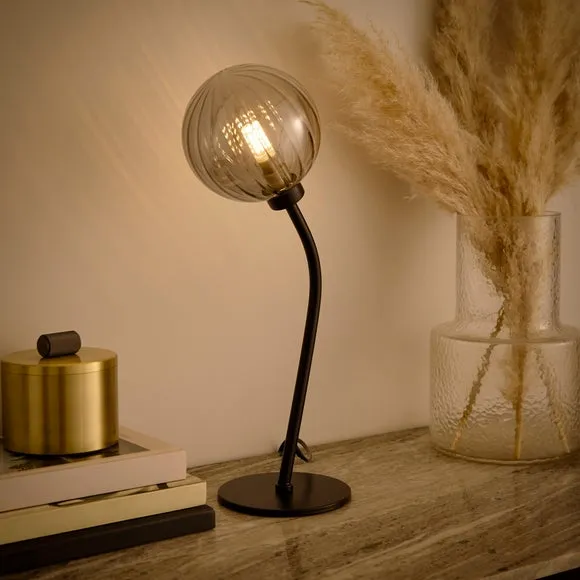 Luxe Ribbed LED Table Lamp 2