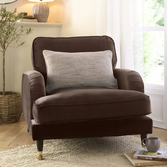 Churchgate Swithland Herringbone Rectangle Cushion Cover 1