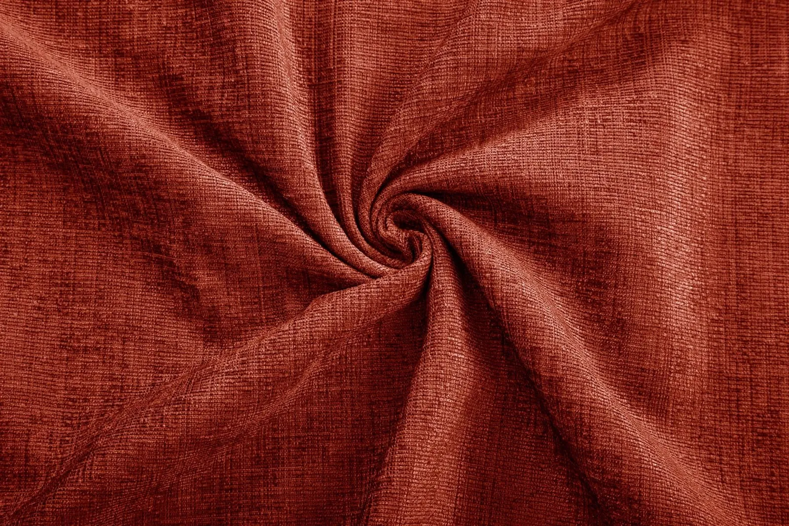 Sundour Amberley Chenille Eyelet Curtains in Orange 5
