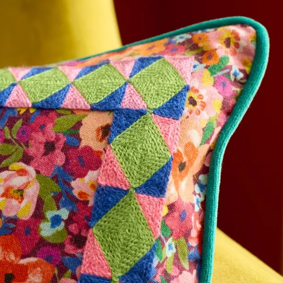 Sophie Robinson Darling Ditsy Cotton Rectangle Cushion 4