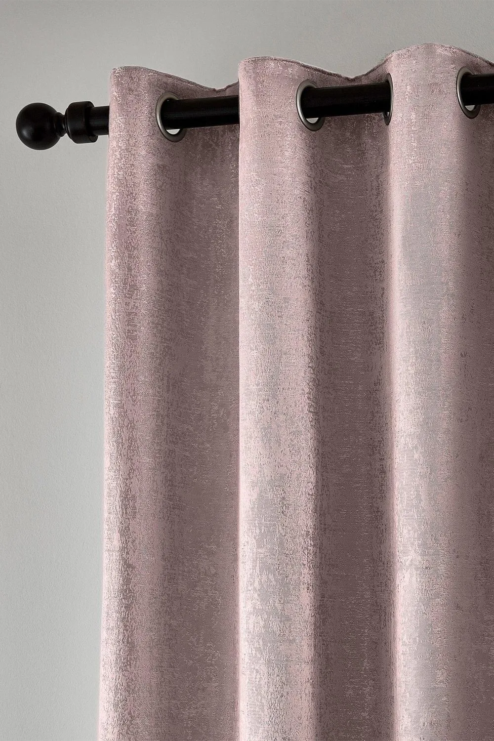 Helena Springfield 'Roma' Woven Lined Curtains in Dusty Pink 2