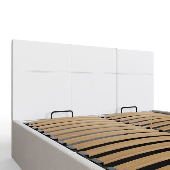 End Lift Ottoman Bed Frame, Faux Leather 6