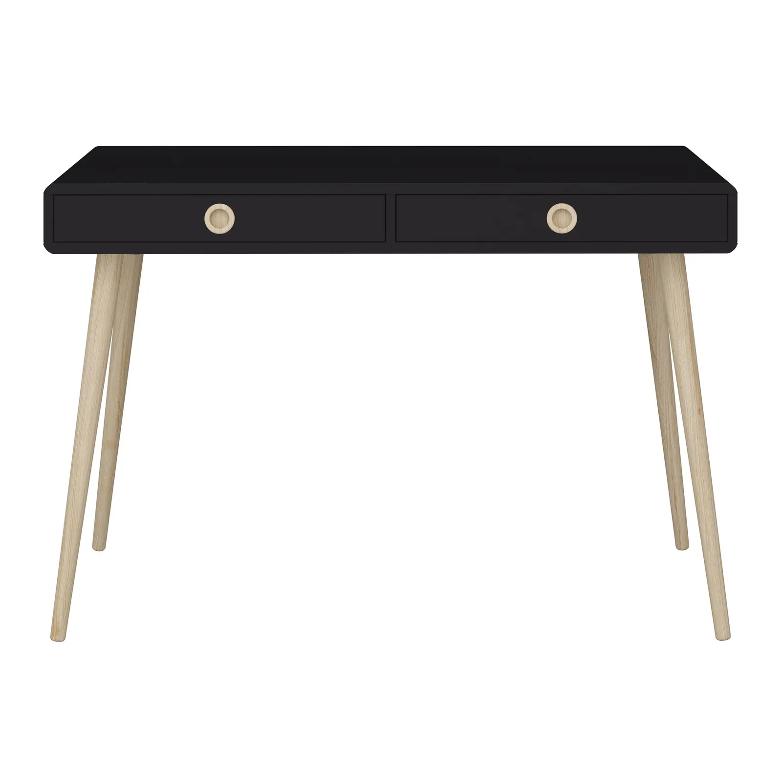Softline Desk Black and Brown
