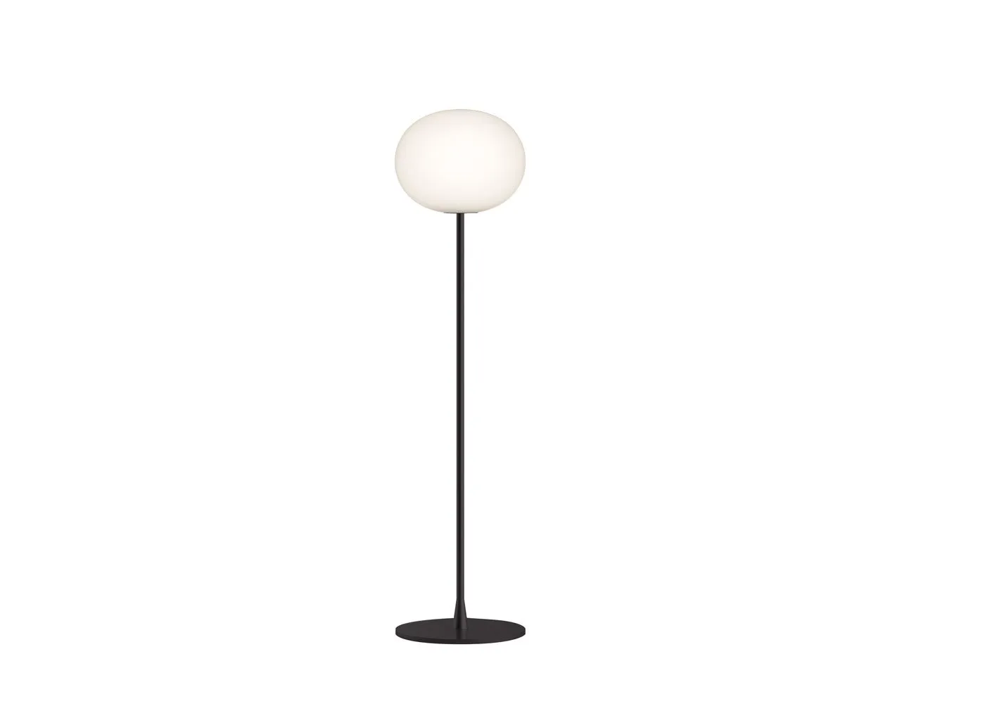 Flos Glo-Ball F1 Floor Lamp Matte Black