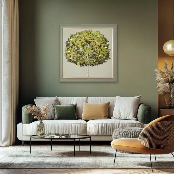 Cedar & Sage The Love Tree Framed Print