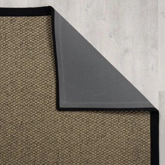 Sisal Look Border Easy Care Rug 3