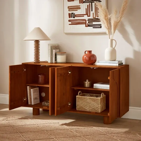 Juni Extra Wide Sideboard, Mango Wood 2
