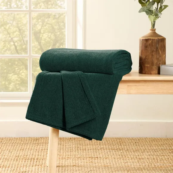 Chenille Throw Blanket