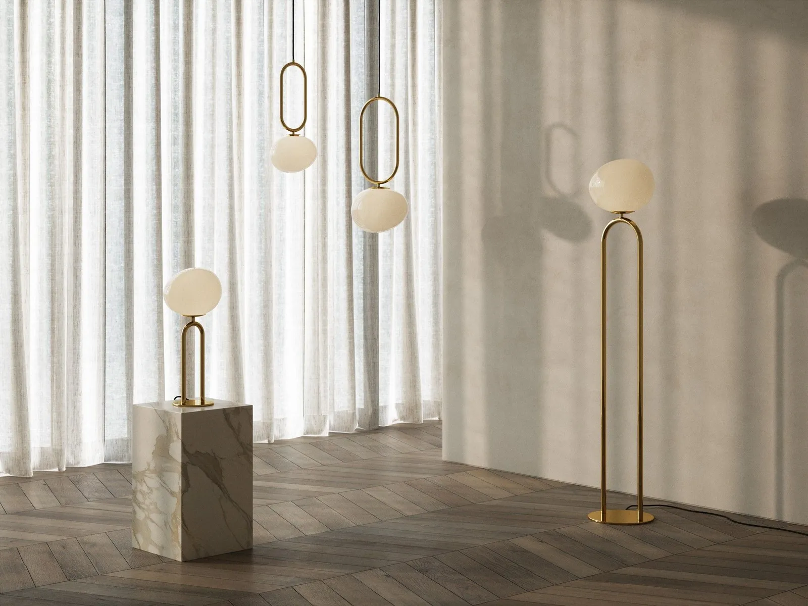Nordlux Shapes Table Lamp Brass Metal Livingroom E27 Switch in Gold 6