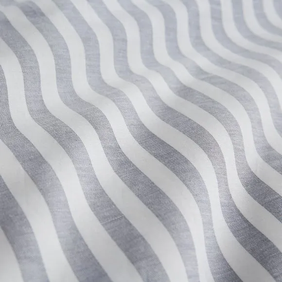 Portloe Stripe 100% Cotton Duvet Cover & Pillowcase Set 3