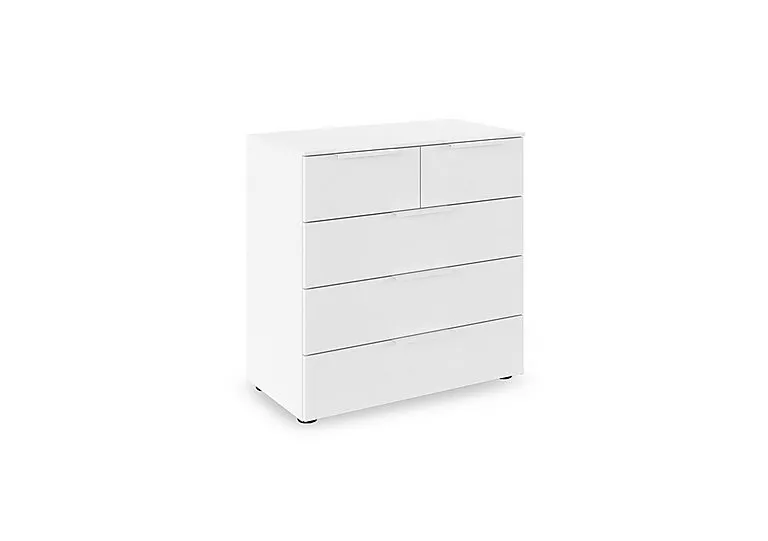 Haven 3+2 Drawer Décor Chest - Alpine White