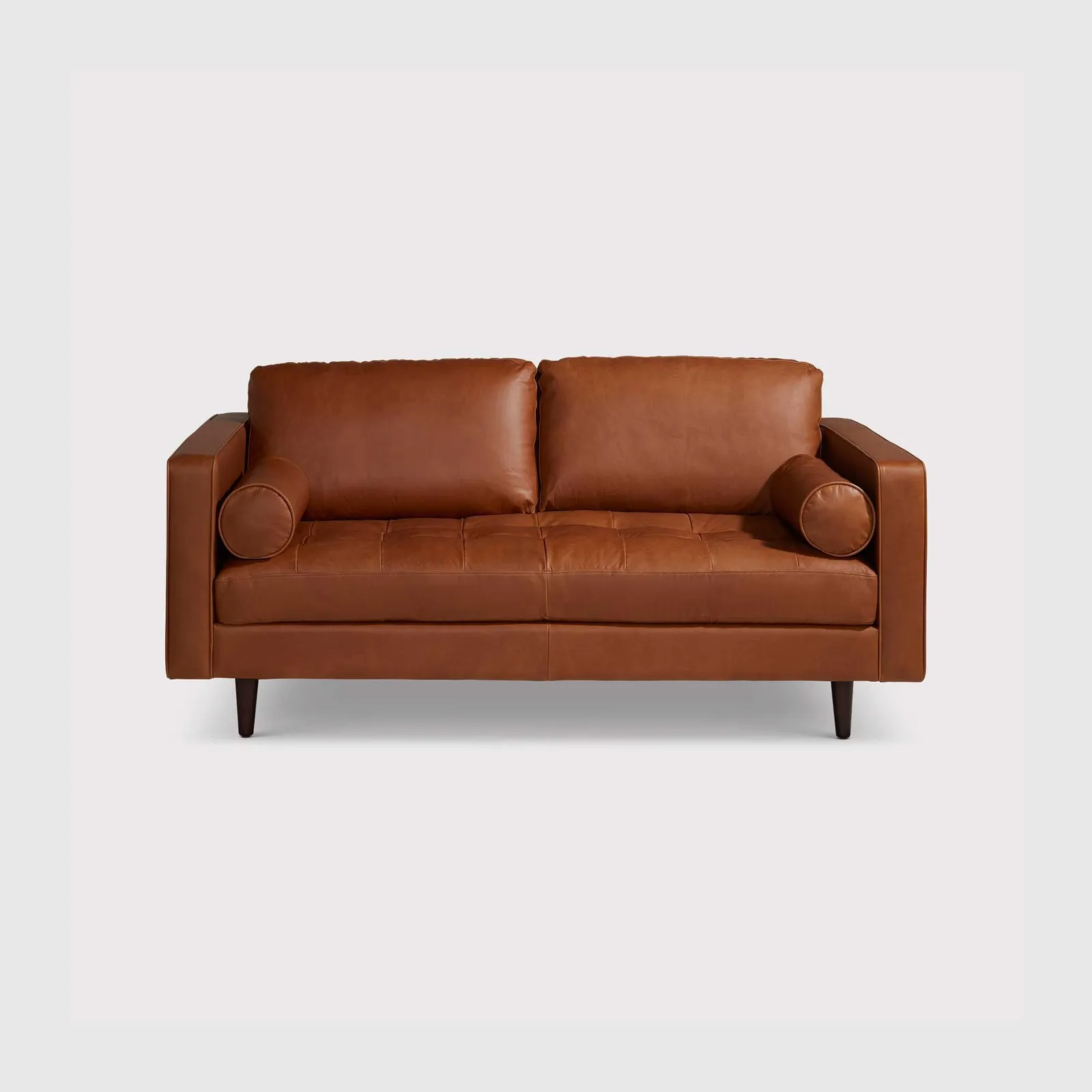Hemingway Large 2 Seater Sofa, Brown Leather | Barker & Stonehouse 1