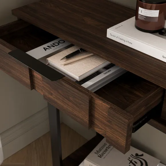 Watson 1 Drawer Console Table, Wood Effect 2