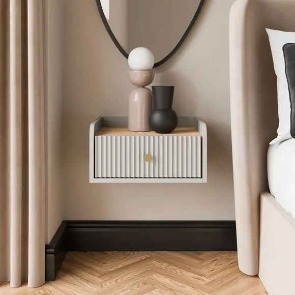 Georgi Floating 1 Drawer Bedside Table